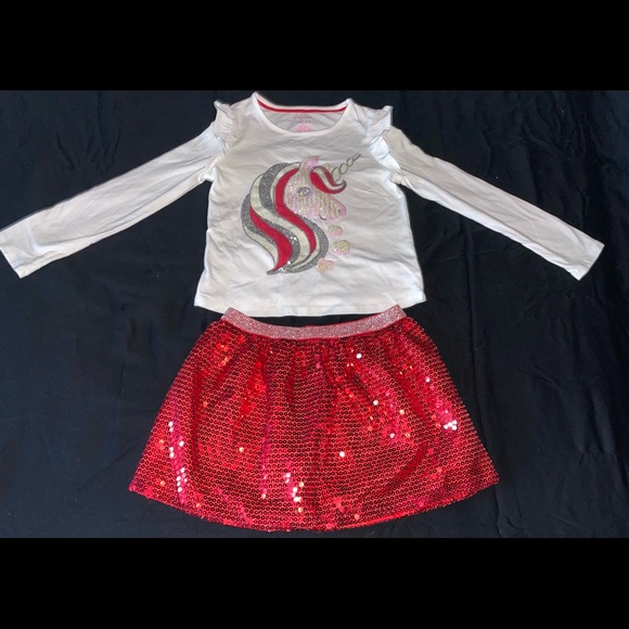 Girl matching set Isaac Mizrahi size 7-8 in good condition - Picture 2 of 5